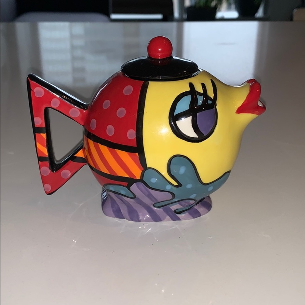 Romero Britto Teapot